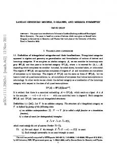 LANDAU-GINZBURG MODELS, D-BRANES, AND MIRROR