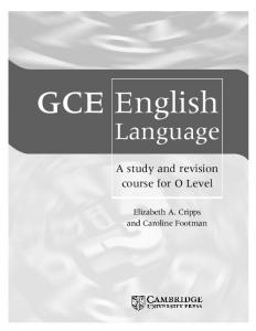 Language - Assets - Cambridge University Press