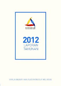 Laporan Tahunan 2012