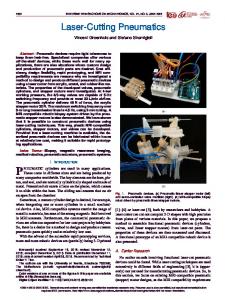 Laser-Cutting Pneumatics - IEEE Xplore