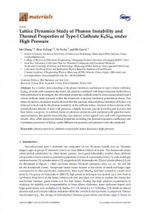 Lattice Dynamics Study of Phonon Instability and