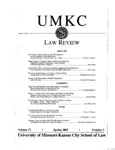 law review - SSRN papers