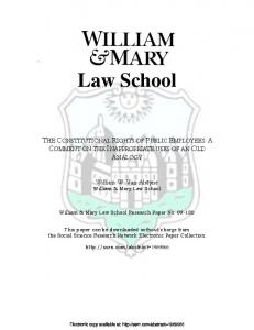 Law School - SSRN papers
