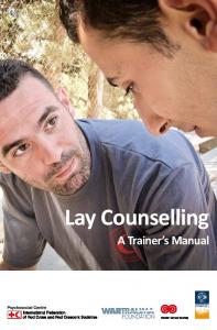 Lay Counselling - PS Centre