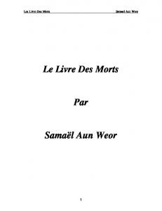 Le Livre Des Morts.pdf - sawzone.org