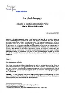 Le photolangage - Free