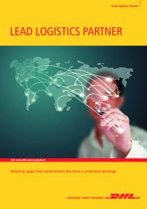 LEAD LOGISTICS PARTNER - DHL