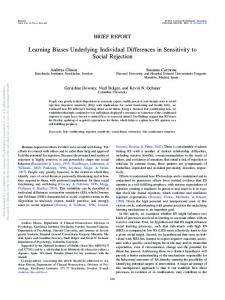Learning Biases Underlying Individual Differences ... - Semantic Scholar