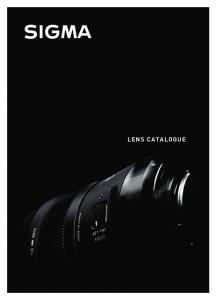 LENS CATALOGUE - Gentec International