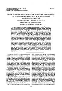 lepraemurium Infection - Infection and Immunity