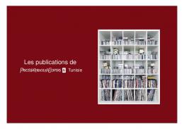 Les publications de 