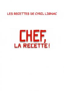 LES RECETTES DE CYRIL LIGNAC