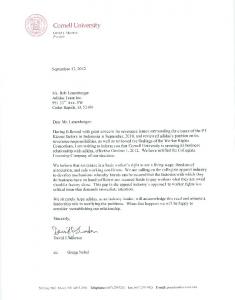 letter to Adidas - USAS