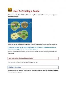 Level 3: Creating a Castle