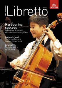 Libretto 2011:1 - abrsm