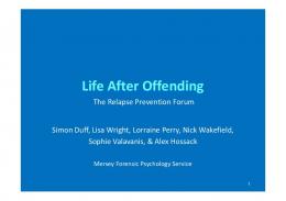 Life After Offending