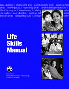 Life Skills Manual - Peace Corps