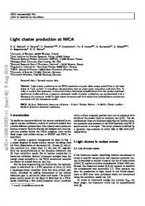 Light cluster production at NICA