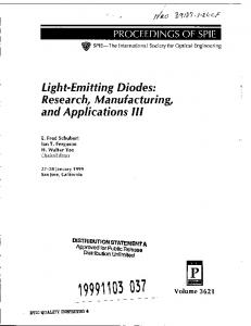 Light-Emitting Diodes