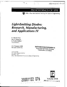 Light-Emitting Diodes