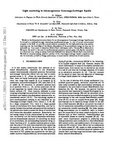 Light scattering in inhomogeneous Tomonaga-Luttinger liquids