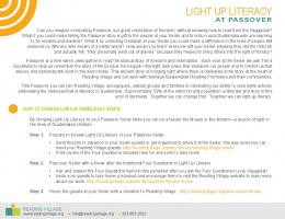 LIGHT UP LITERACY - Reading Village