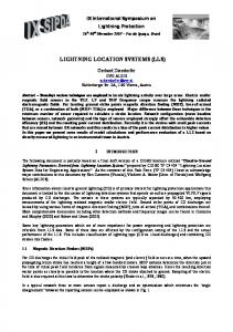 lightning location systems (lls) - Aldis