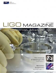 LIGO Magazine, Issue 1