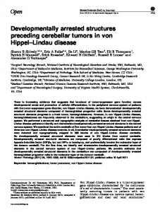 Lindau disease - Semantic Scholar