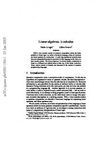 Linear-algebraic lambda-calculus