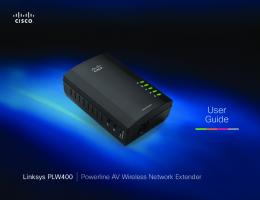 Linksys PLW400 User Guide