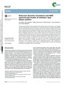 lipid bilayer systems