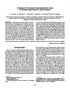 Lipid Oxidation - Semantic Scholar