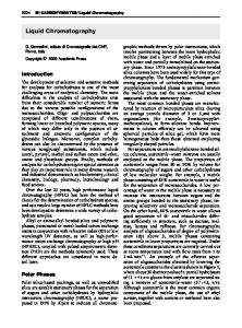 Liquid Chromatography