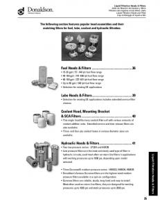 Liquid Filtration Heads & Filters