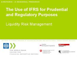 Liquidity Risk Management