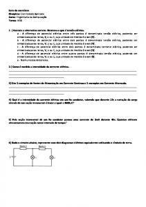 Lista de Exercicios - Samuel Cavalcante