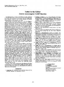 Listeria monocytogenes CAMP Reaction