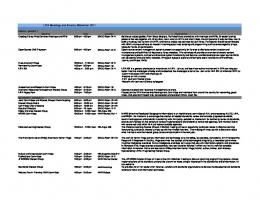 LITA Meetings and Events, Midwinter 2011