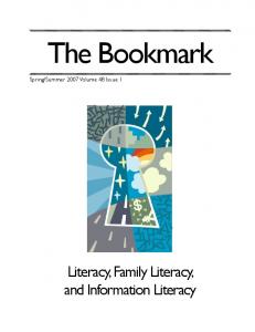 Literacy, Family Literacy, and Information Literacy - BC Teachers ...