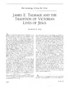 LIVES OF JESUS - Sunstone Magazine