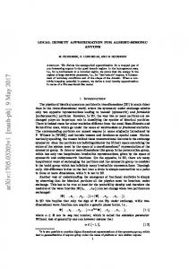 Local Density Approximation for Almost-Bosonic Anyons