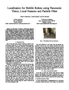 Localization for Mobile Robots using Panoramic Vision ... - CiteSeerX