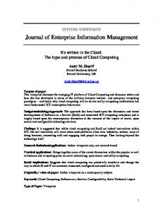 Logistics of Information Management