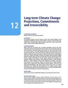 Long-term Climate Change: Projections, Commitments and ...