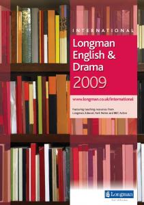 Longman English & Drama - Pearson Schools