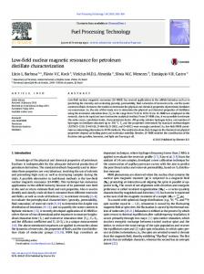 Low-field nuclear magnetic resonance for petroleum