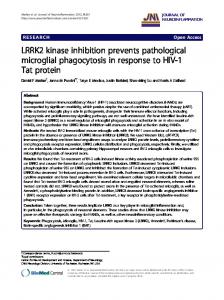 LRRK2 kinase inhibition prevents pathological ... - BioMedSearch