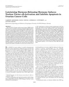 Luteinizing Hormone-Releasing Hormone Induces ... - CiteSeerX