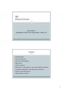 M2 Electric Circuit